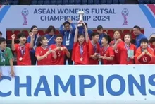 Le Vietnam triomphe au Championnat de futsal féminin de l'ASEAN 2024. Photo: VNA.