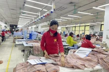 Les textiles sont l'un des principaux produits d'exportation du Vietnam vers les États-Unis. Photo : congthuong.vn