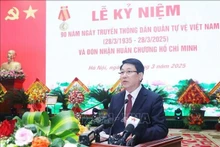 Le président Luong Cuong prend la parole lors de l'événement. Photo : VNA.
