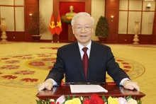 Le Secrétaire général du Parti communiste du Vietnam, Nguyên Phu Trong. Photo : VNA.