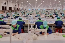 La production dans une entreprise implantée dans la ZI de Du Long, province de Ninh Thuân. Photo : VNA.