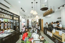 Une cafétéria de Trung Nguyên E Coffee. Photo : VNA.