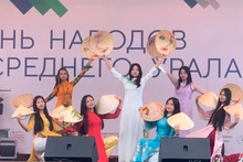 Un spectacle d'étudiants et d'enfants de la communauté vietnamienne à Ekaterinbourg. Photo : NDEL.