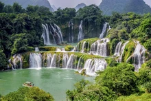 La cascade de Ban Giôc. Photo : thoidai.com.vn.