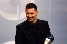 Léo Messi a remporté le trophée "The Best" de meilleur joueur de l'année 2022 de la Fifa. Photo : Reuters