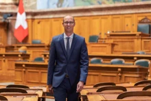 Le Président du Conseil national suisse Martin Candinas. Photo : VOV.