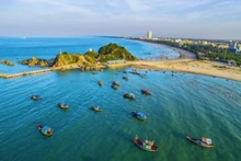 La plage de Cua Lo (Photo: nghean.gov.vn) 
