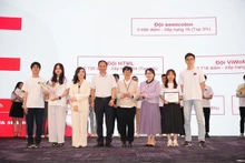  L'équipe UET s'est excellemment classée 13e du concours WiDS Datathon 2023. Photo : VGP.