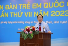 Le Vice-Premier ministre Trân Hông Hà au forum. Photo : VOV.
