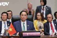 Le Premier ministre vietnamien, Pham Minh Chinh (au centre). Photo : VOV.