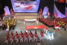 Le Congrès sportif des élèves d’Asie du Sud-Est de 2013 au Vietnam. Photo: baochinhphu.vn