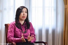 La vice-ministre vietnamienne des Affaires étrangères Lê Thi Thu Hang. Photo : BQT