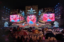 La cérémonie de clôture du festival maritime de Nha Trang – Khanh Hoà 2023. Photo: VOV
