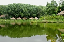 Le village éco-ethnique sur pilotis de Thai Hai. Photo : tapchidulich.