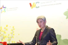Penny Wong, ministre australienne des Affaires étrangères. Photo : Van Diêp/AVI.