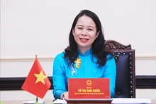 La vice-présidente vietnamienne Vo Thi Anh Xuân. Photo : congthuong.vn