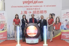 Vietjet inaugure la ligne directe Ho Chi Minh-Ville-Shanghai
