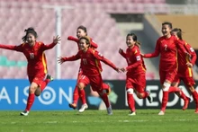 L'équipe féminine de football du Vietnam qualifiée pour la Coupe du monde 2023. Photo : Vnexpress.