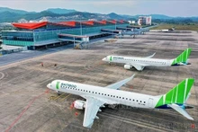 L'aéroport de Vân Don (dans la province de Quang Ninh). Photo : VNA.