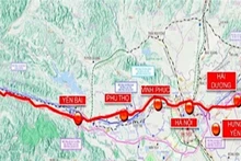 Préparation de la construction de la ligne ferroviaire Lao Cai – Hanoi – Hai Phong. Photo: baodautu.vn