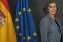 L’ambassadrice d’Espagne au Vietnam, Carmen Cano de Lasala. Photo : VNA