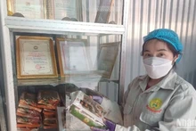 Le miên dong Tan Viet A de Cao Bang exporté aux États-Unis. Photo: NDEL