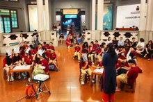 Une classe au cœur du patrimoine. Photo: daidoanket