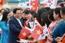 Le Premier ministre Pham Minh Chinh et son épouse effectuent une visite officielle en République de Corée du 30 juin au 3 juillet. Photo : thoidai