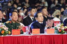 Le président de l’Assemblée nationale (AN), Trân Thanh Mân à l'événement. Photo: VNA