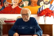 Renato Darsie, président de l'Association d'amitié Italie-Vietnam de la région de Vénétie. Photo : VNA.