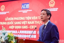 Bui Quang Thai, directeur du Département des routes du Vietnam. Photo: NDEL
