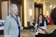 Ambassadrice de Norvège au Vietnam, Hilde Solbakken. Photo: baoquocte
