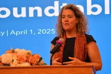 Mary Beth Polley, conseillère chargée de la culture et de l'information de l'ambassade des États-Unis au Vietnam. Photo: Phuong Thao