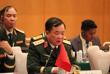 Le général de corps d’armée Hoang Xuan Chien lors de la 14e réunion des vice-ministres de la Défense ASEAN-Japon. Photo : VNA.
