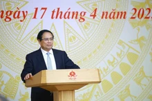 Le Premier ministre Pham Minh Chinh, président du Conseil central d’émulation et de récompense pour le mandat 2021-2026. Photo : VNA.