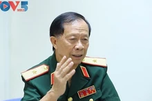 Le général de brigade Hô Sy Hâu, ancien directeur du Département de l’économie du ministère de la Défense, ingénieur en chef de ce pipeline. Photo : VOV.