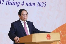 Le Premier ministre Pham Minh Chinh lors de l'événement. Photo : VNA.