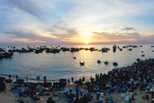 Le marché aux poissons de Tam Tien à Quang Nam