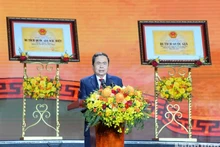 Le président de l'Assemblée nationale, Tran Thanh Man. Photo : NDEL.