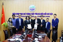 Lors de la cérémonie de signature du protocole d’accord de coopération entre le Vietnam et la Belgique. Photo : VNA.