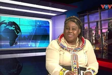 L’ambassadrice d’Afrique du Sud au Vietnam, Vuyiswa Tulelo. Photo : VOV.