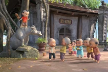 Une scène du film « Le petit Trang Quynh : La légende de Kim Nguu ». Photo : Nguoilaodong.