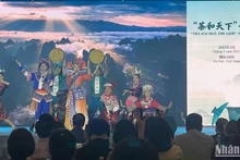 Le programme d’échange culturel et de promotion du tourisme intitulé « Le thé en harmonie mondiale – Collection élégante 2025 ». Photo : NDEL.