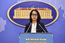La porte-parole du ministère des Affaires étrangères, Pham Thu Hang. Photo: VNA.
