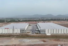 S’étendant sur 67 hectares, le Centre logistique international de Bac Giang est aujourd’hui considéré comme le plus grand du Nord du Vietnam. Photo : Bao Cong thuong.