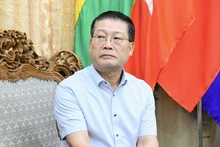 L’ambassadeur du Vietnam au Myanmar, Ly Quoc Tuan. Photo : Baoquocte.