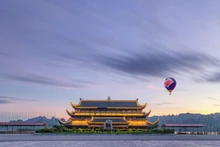 Lors du festival de montgolfières 2023 à Ha Nam. Photo: BTC