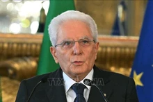 Le Président italien, Sergio Mattarella. Photo : VNA.