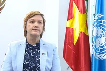 Rana Flowers, coordonnatrice résidente par intérim des Nations Unies au Vietnam. Photo: PH