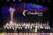 La remise des prix Sao Khuê de 2023. Photo : vov.vn